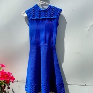 Blue dress good condition used 1 Ted baker